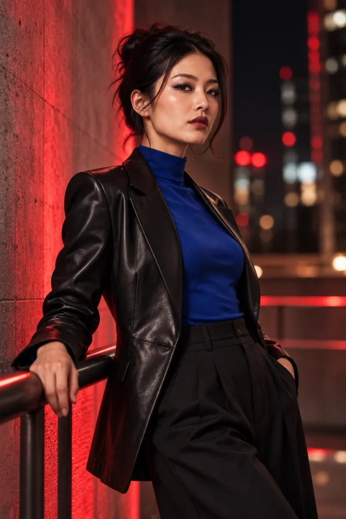 Mei / After dark / Restyled / original fictional adult model
